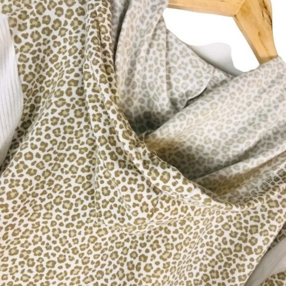 C&C California Leopard Print Zip Front Hooded Swe… - image 5